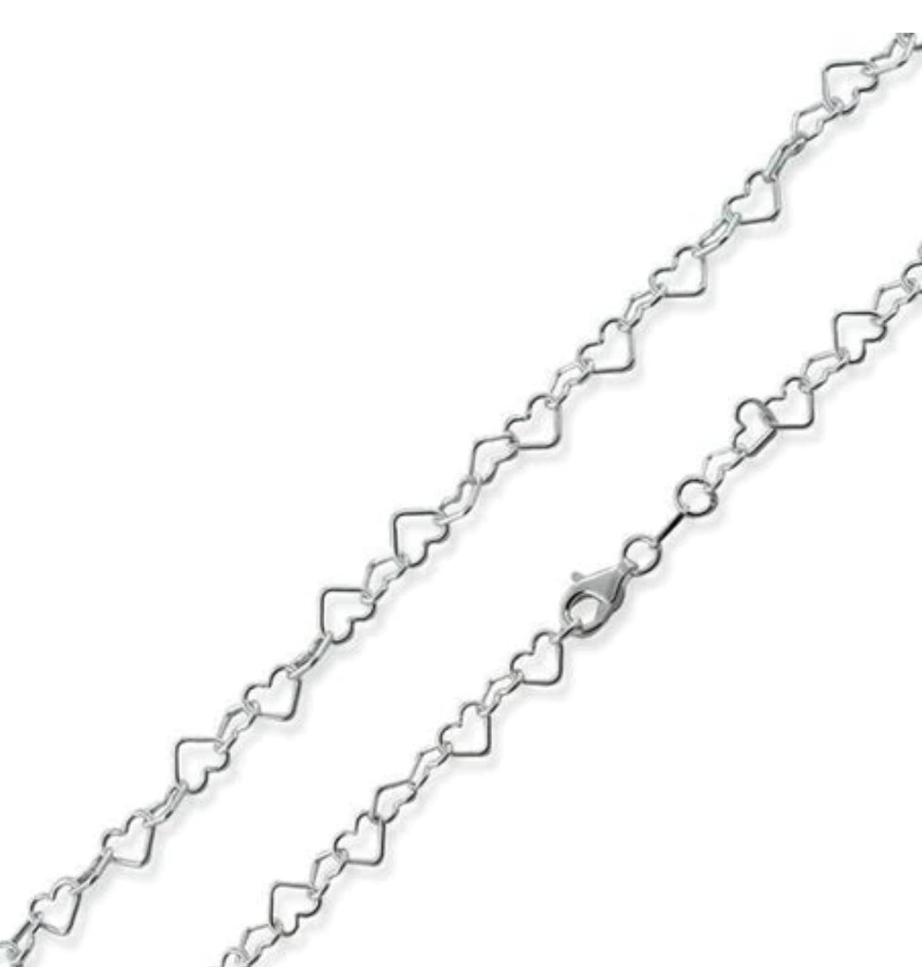 Heart necklace 4.4 m
